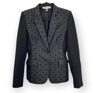 Stella McCartney Fellini bonded brocade jacket Blazer Two Tone Slim fit